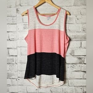 LULAROE Tricolor Tank Top